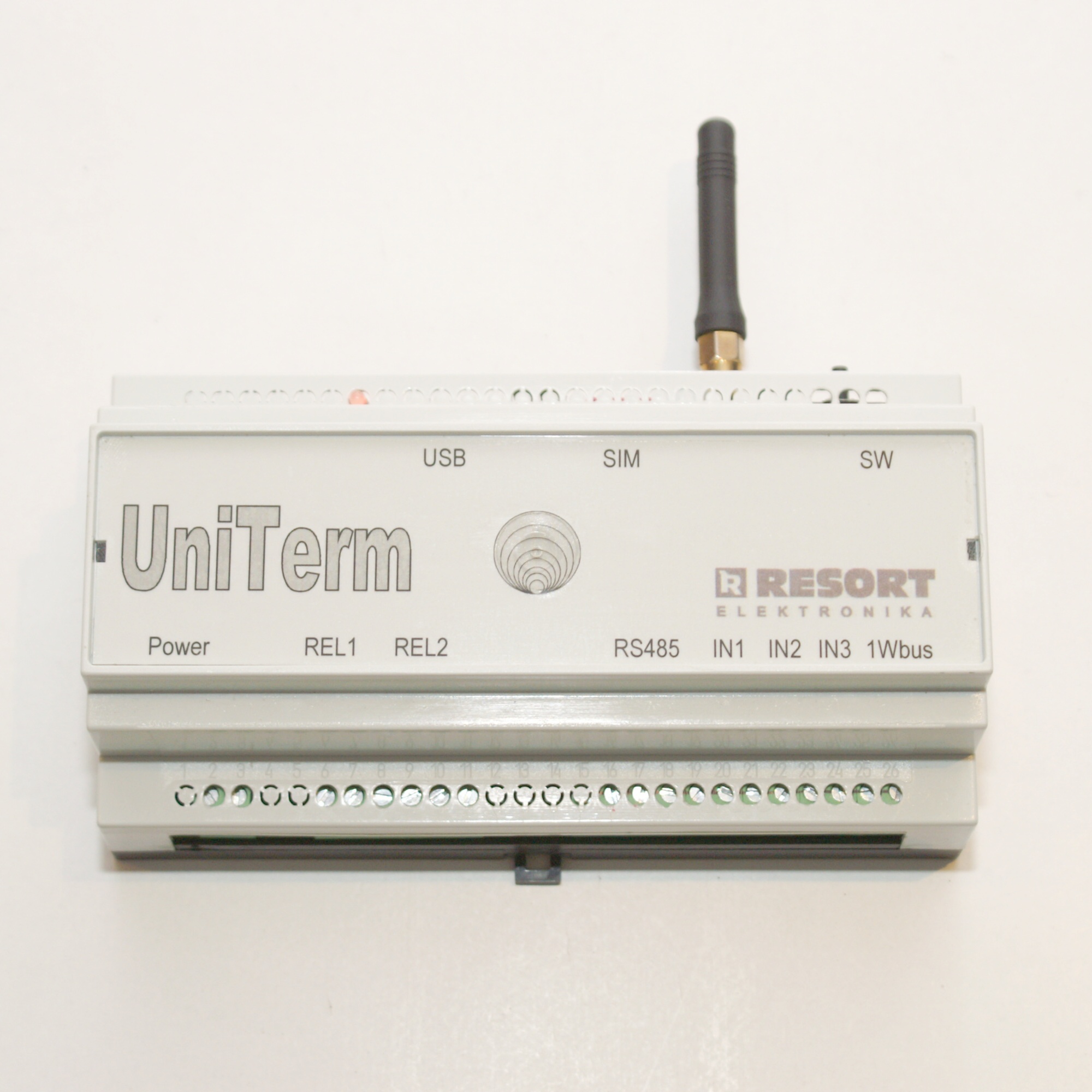 GSM kommunikátor 4in/2out+hmér bemenet "C" sin