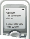 SMS értesítés